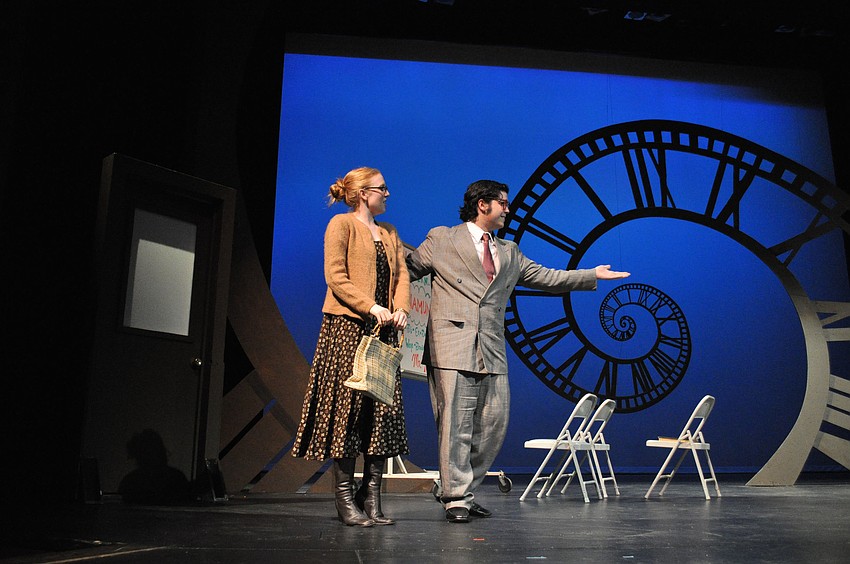 Hannah Battersby and Brian Finnerty