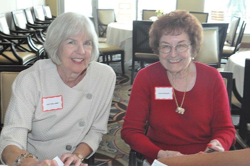 Judy Williams and Ruth Strauss