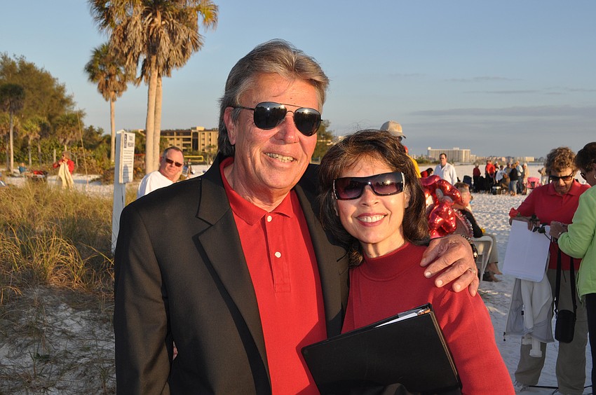 Elliott Metcalfe and Judge Becky Titus estimate that they've been hosting the event for 15 years, though they admit they've lost count. Judge Titus will retire this year.