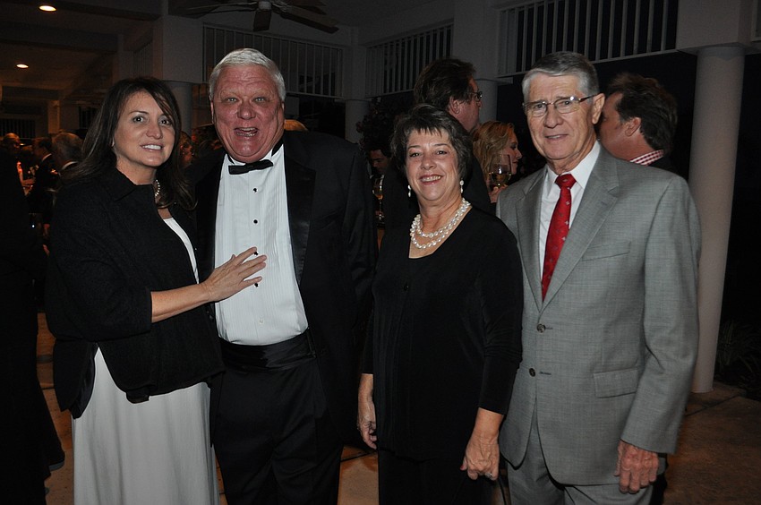 Lucy and David Miller, Linda Thompson and Rich Ware