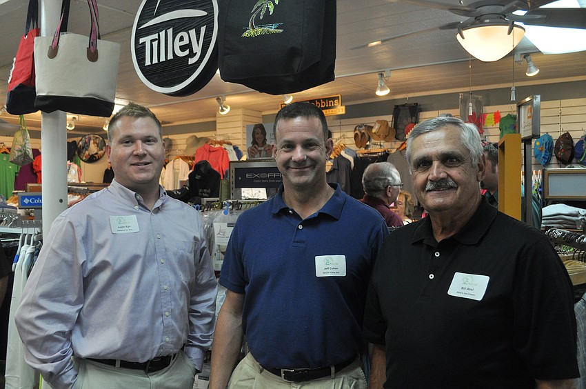 Justin Ego, Jeff Cohen and Bill Abel