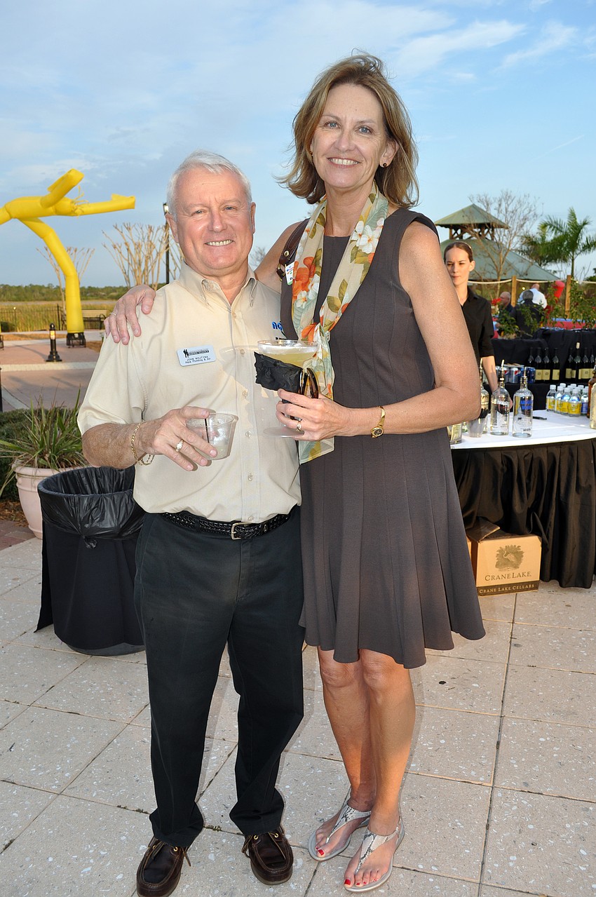 John Wojtyna caught up with friend and business associate Ruth Anderson.