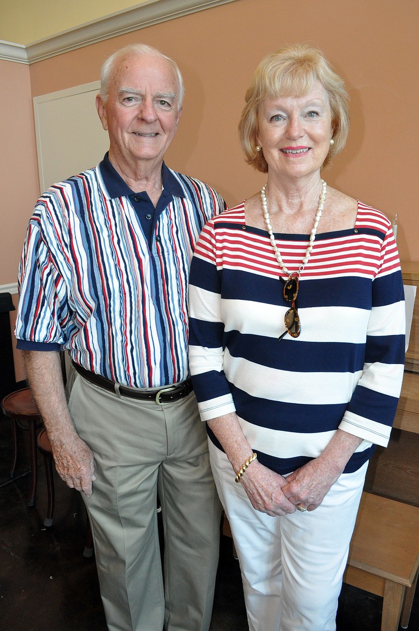 Waterlefe residents John and Elaine Gutherie wanted to show their support for the Navy SEALs. â€œAll of the services are one team,â€ John Gutherie said.
