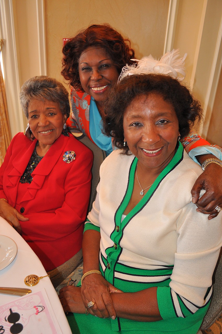 Margie Jaudon, Geneth Bell and Marion McClellan