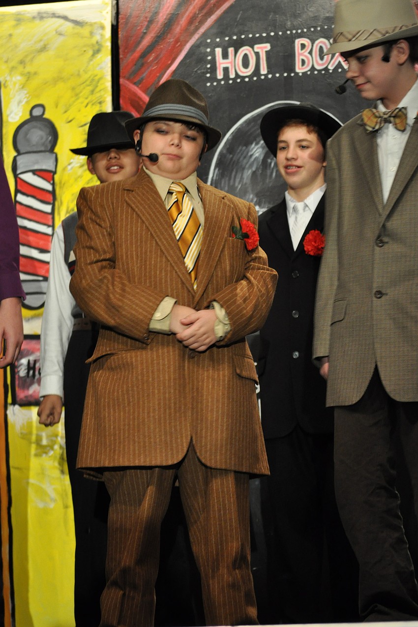 Nicholas Barion, playing the character of Big Jule, kept the crowd laughing.