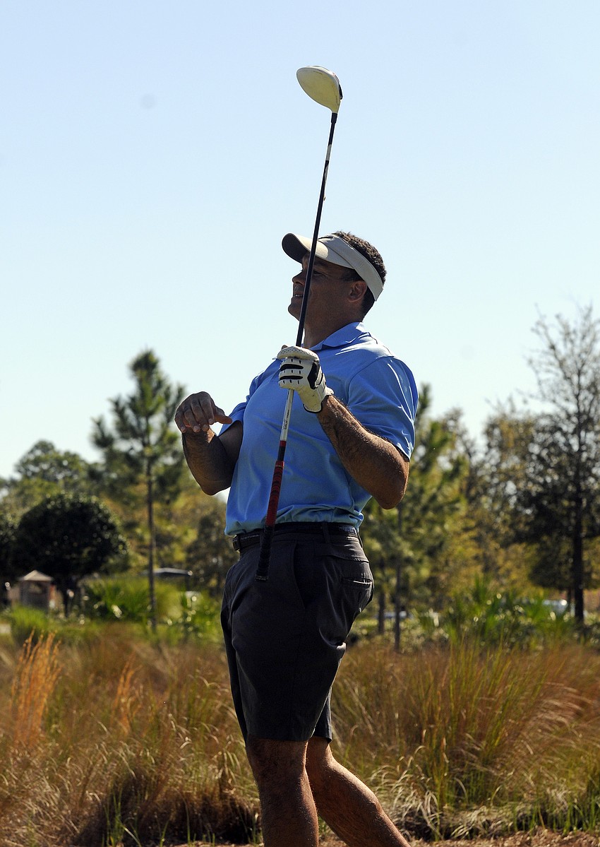 Former Ohio State and Minnesota Vikings running back Robert Smith was one of 21 celebrity golfers playing in this yearâ€™s tournament.