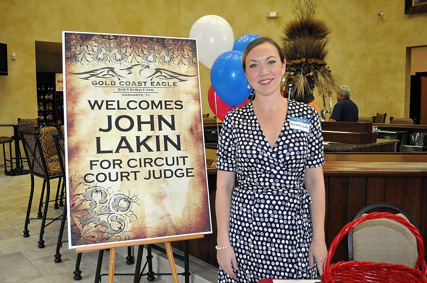 Rochelle Dudley is John Lakinâ€™s fundraiser.