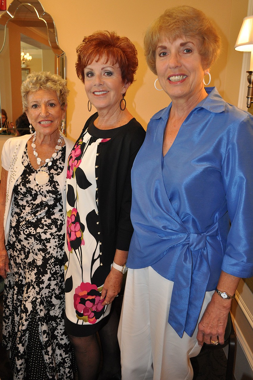 Barbara White, Maria Todd and Judy Olson