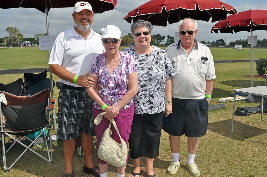 Ed and Janet Weiss enjoyed spending the afternoon with his cousin Helen Jordan and her husband Ben.