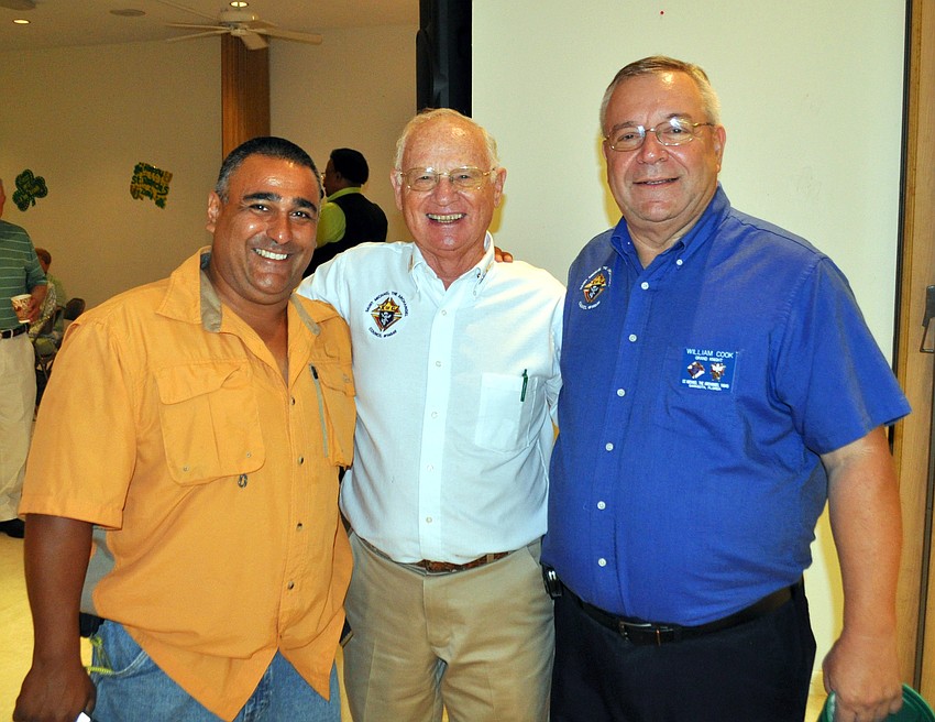 Ray Martinez, Joe Schmidt and Bill Cook