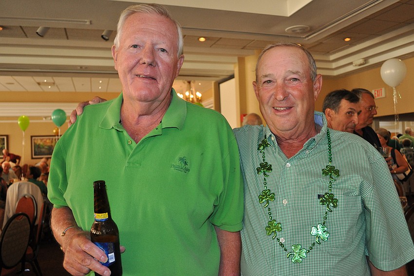 Bill Pendergast and Wayne Webster enjoyed the evening.