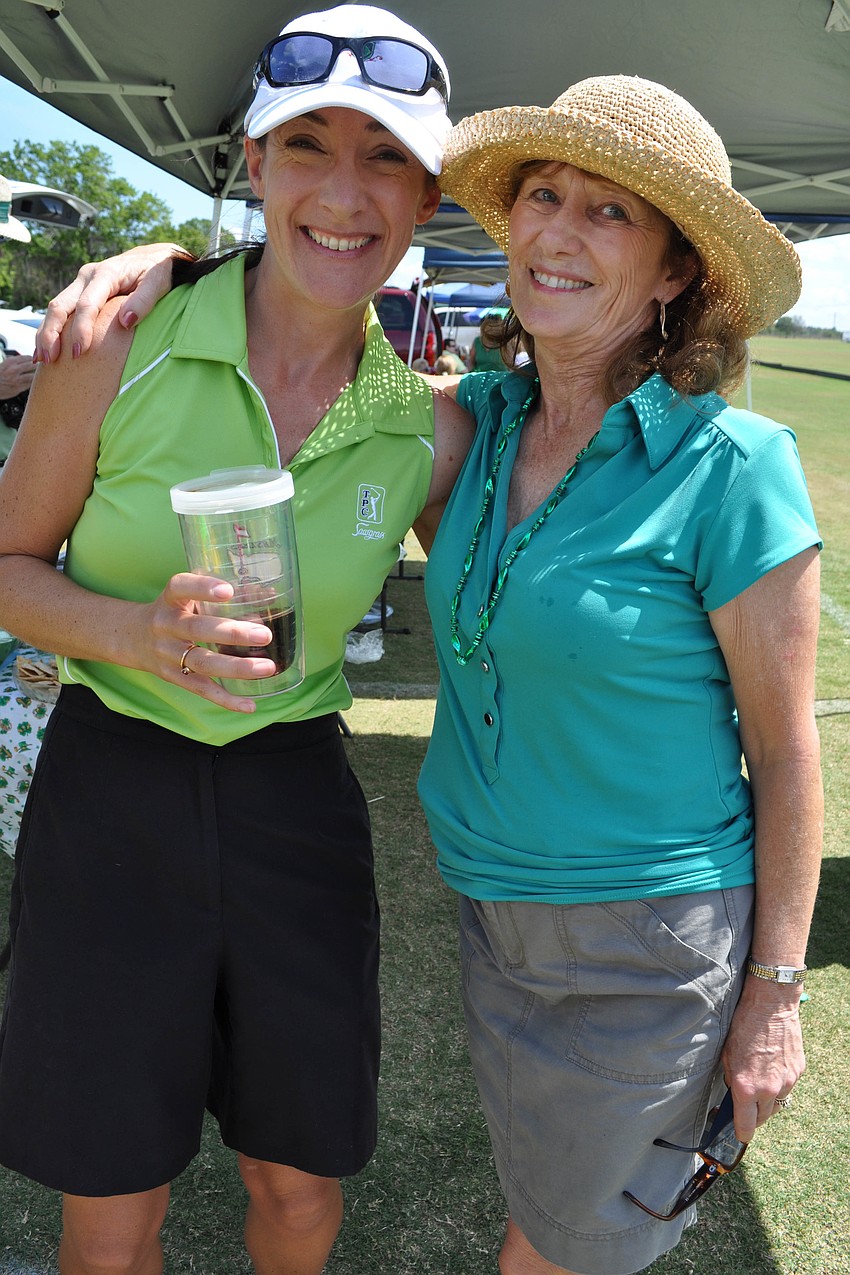 Bryane Soni and Karen Singleton tailgated in memory of their friend, Kevin Fay.