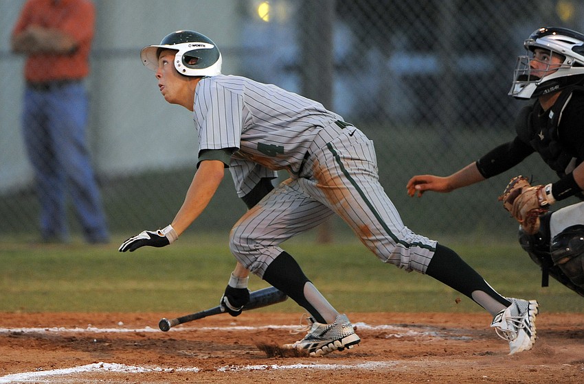 Lakewood Ranch senior Seth McGarry notched two hits in the Mustangs third tournament game.