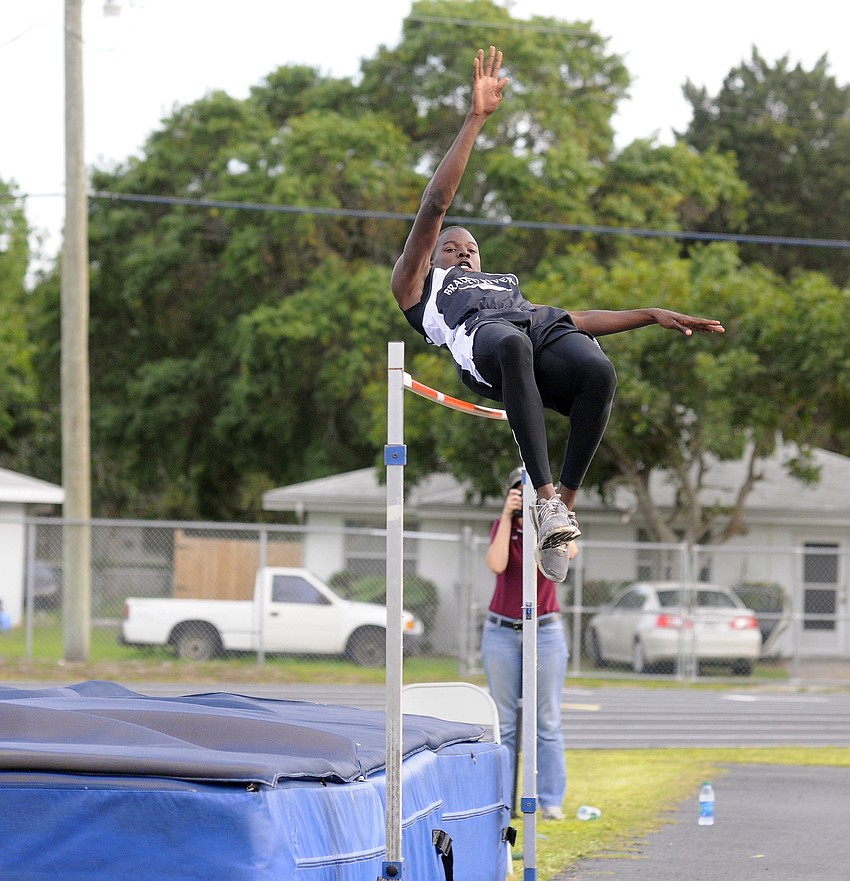 Braden Riverâ€™s Troy Gatling finished second in the high jump.