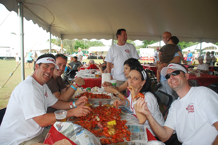 Tim Beach, Randy and Hope Hahn, Sandy Gaston and Brian Gamsby