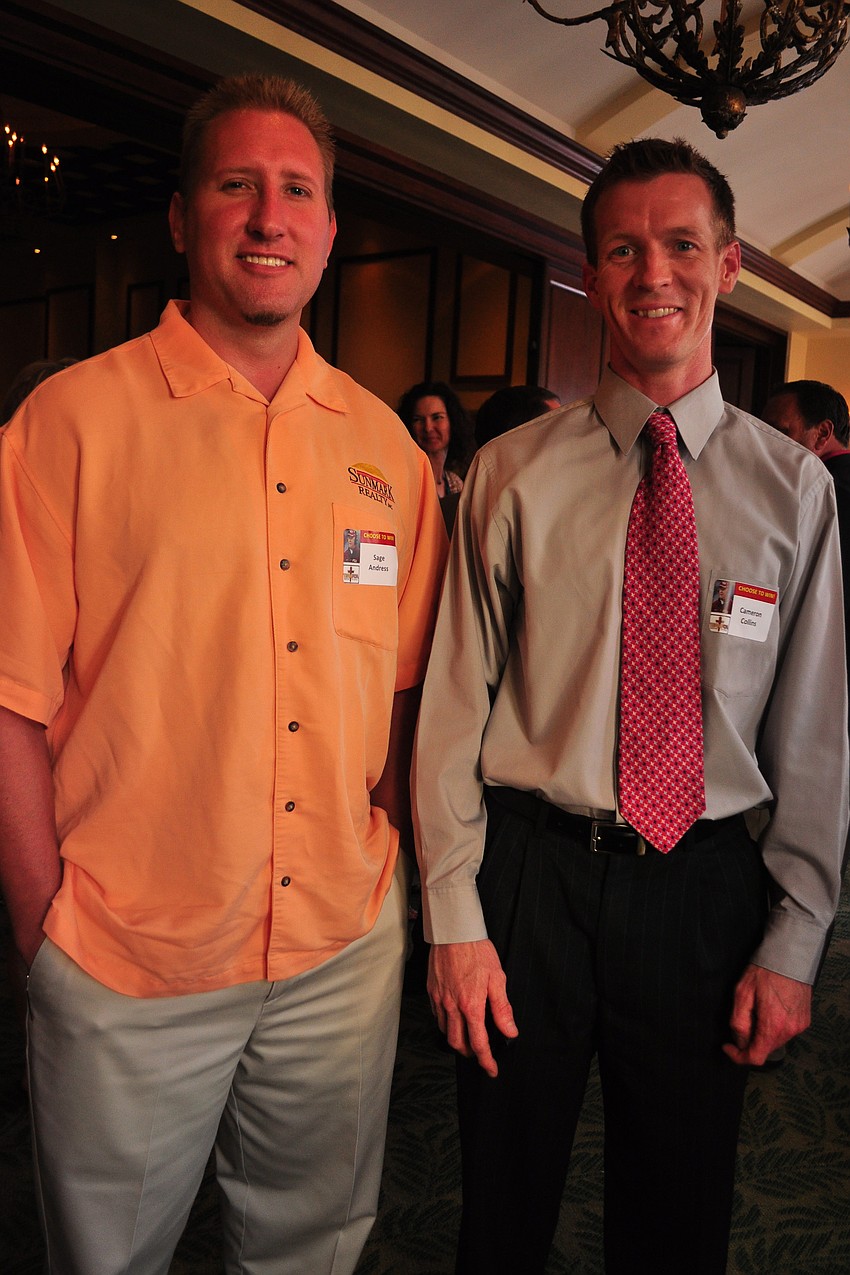 Sage Andress with Cameron Collins