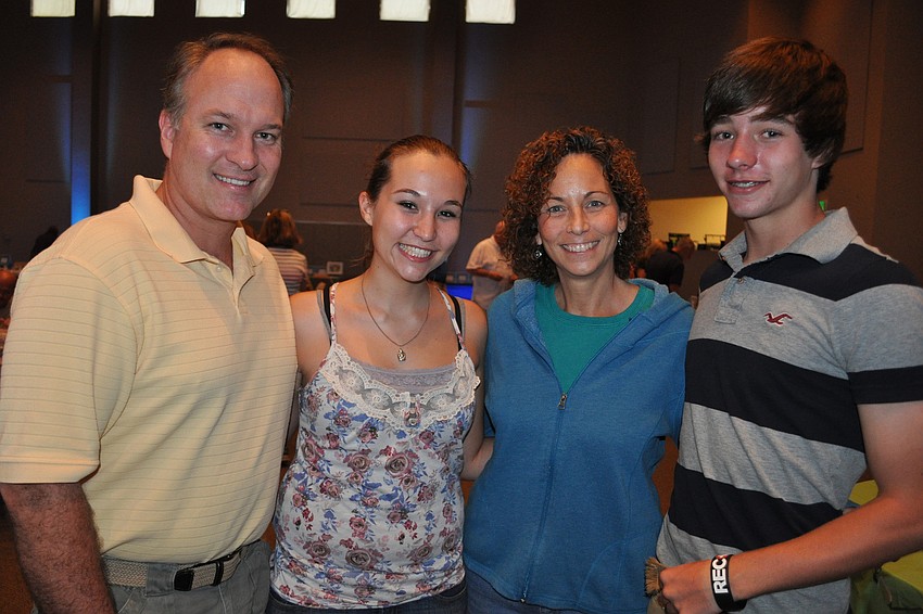 Brian, Emily, Shawn and Ben Lacina