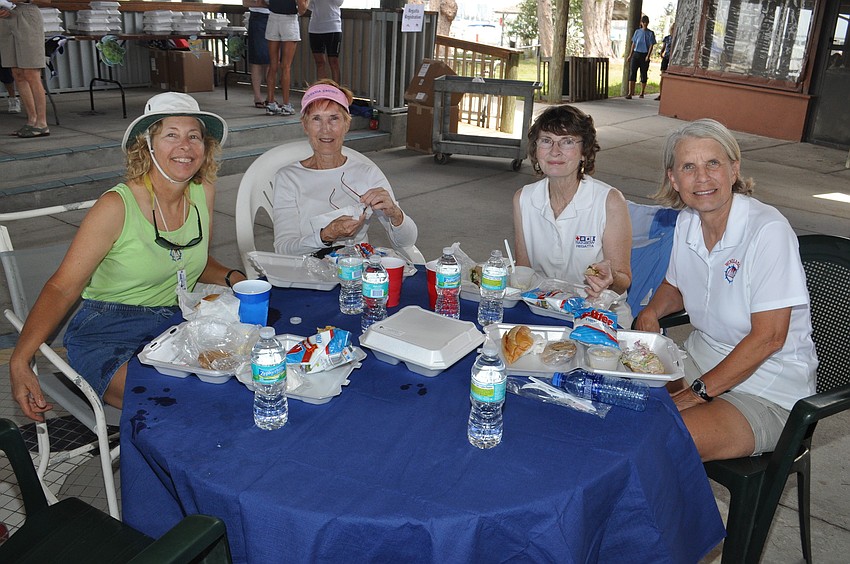 Susan Foote, Sylvia Mabe, Dotty Bellefleur and Robin Babka