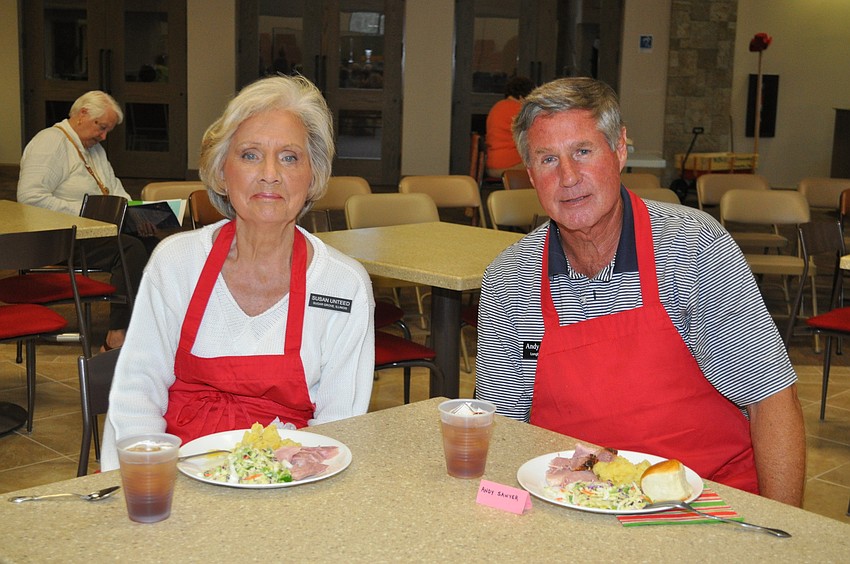 Susan Unteed and Andy Sawyer