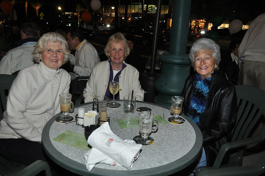 Sandra Sears, Janet Delande and Phyllis Lewis