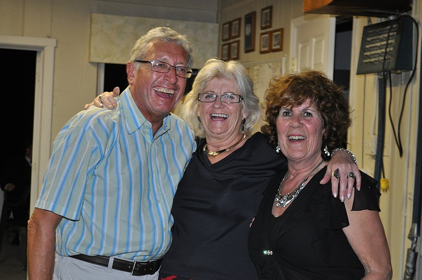 Eddie and Sally Webster with Maggie Haglan