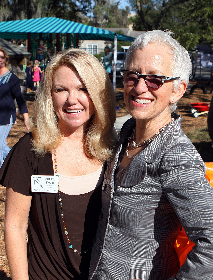 Cheryl Evans and Betsy Kane-Hartnett