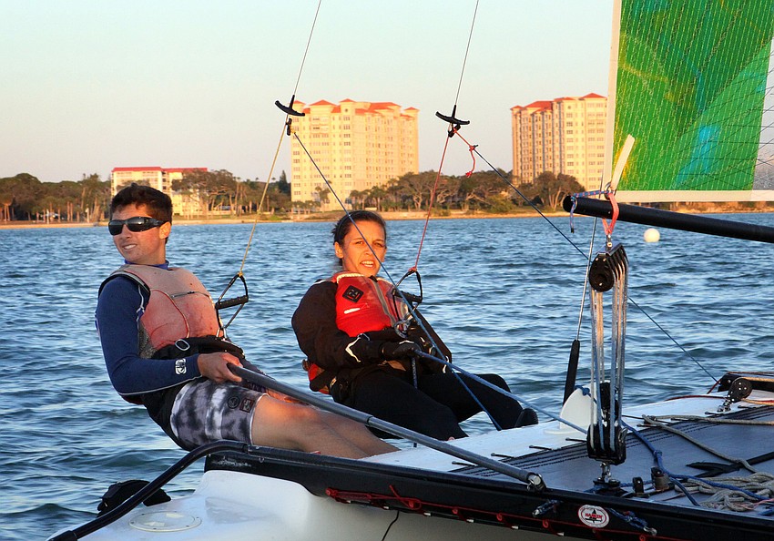 Jason D'Agostino and Sophia Schultz