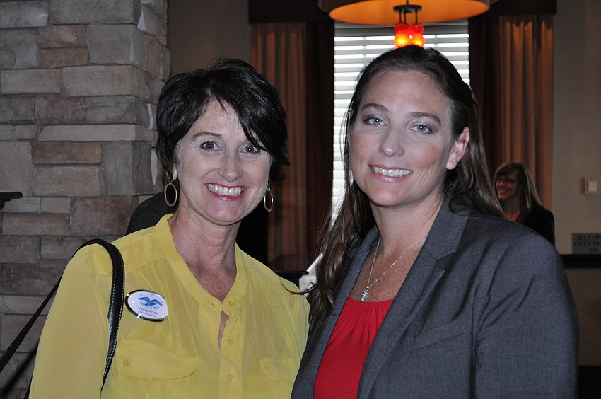 Vickie Kozel and Angela Snyder of First American Title