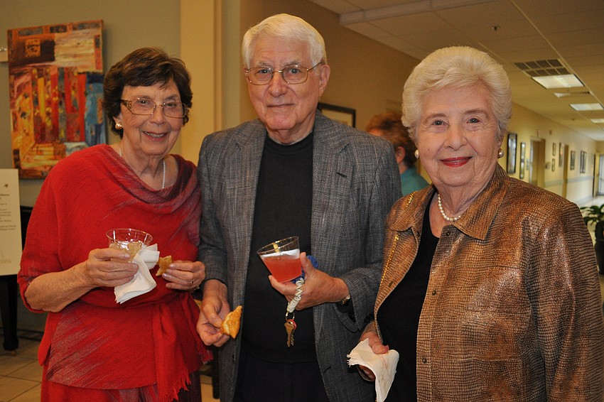 Clare Levin with Gil Cranberg and Ruth Bell