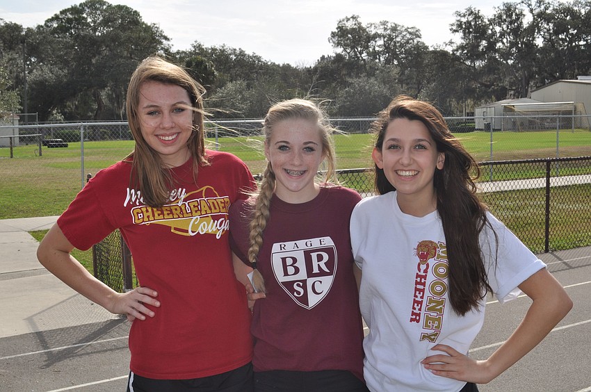 Juliana Carretta, Maguire LaFave and Kellie Holohan