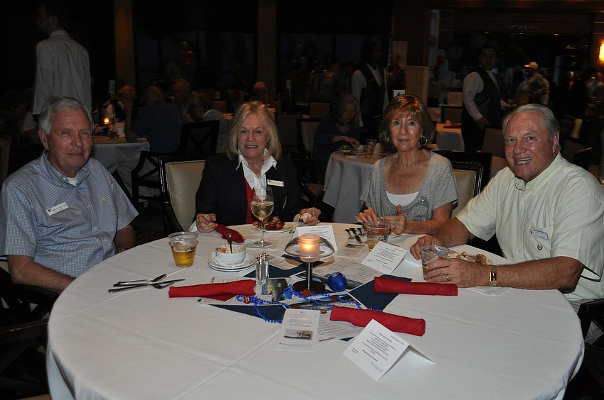 Joe and Rita Hart with Emmie and Ken Chapman