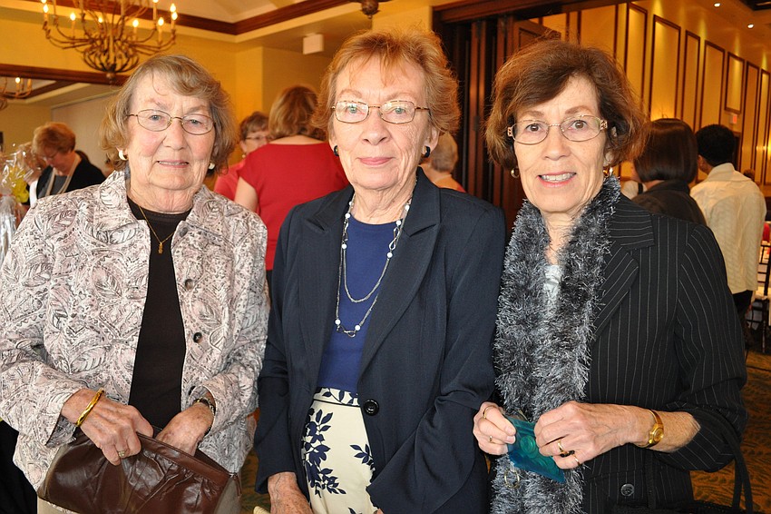 Sue Welnetz, Joan Moore and Debby Baker