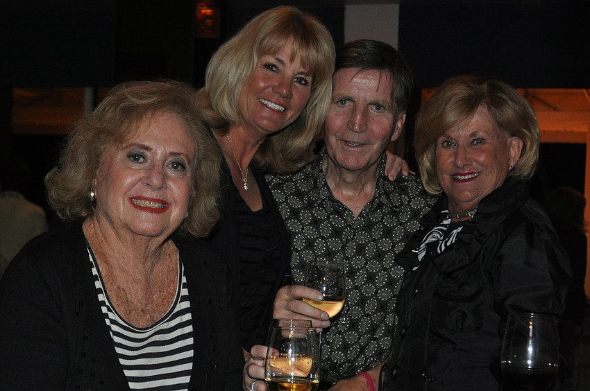 Phyllis Pioener, Karin and Tom Buffett and Mary Lou Johnson