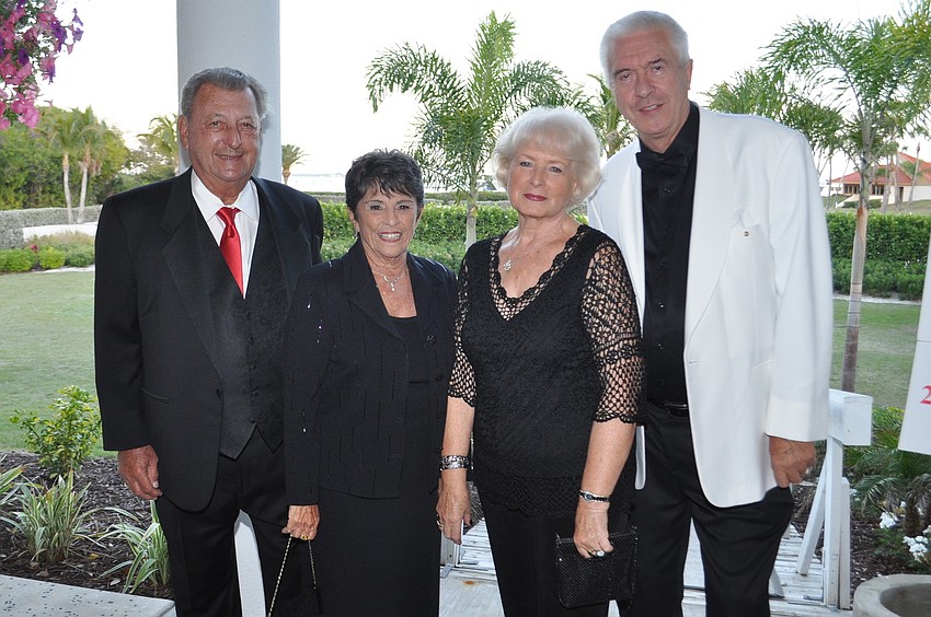 Helene and Marvin Peretz with Dee and John Binney