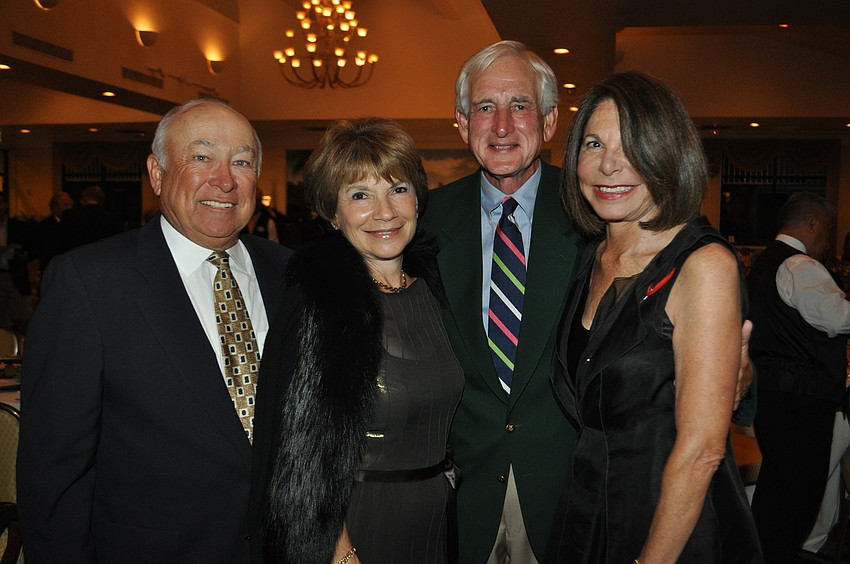 George and Ronni Minnig with Mel and Cheryl Taub