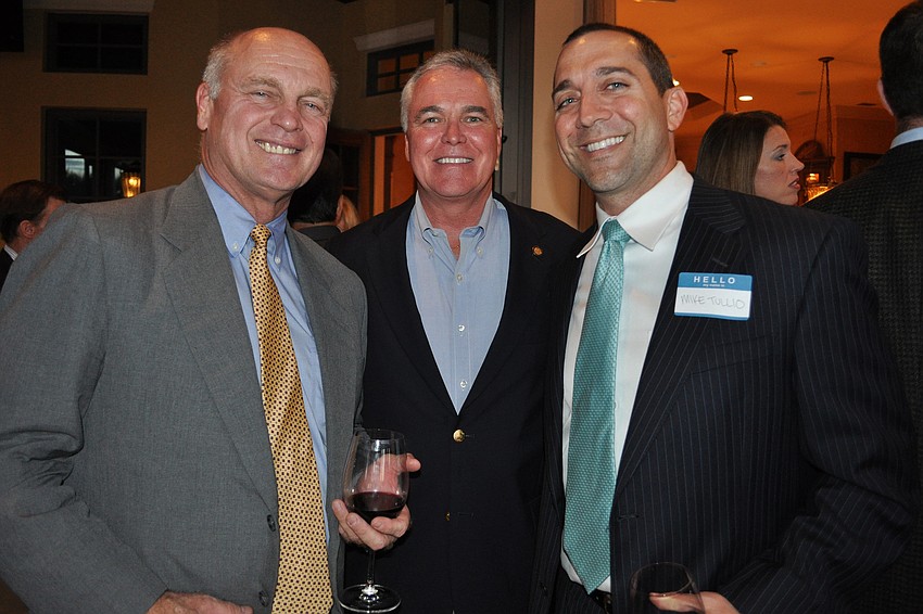 Gregg Anderson with Ron Reagan and Mike Tullio