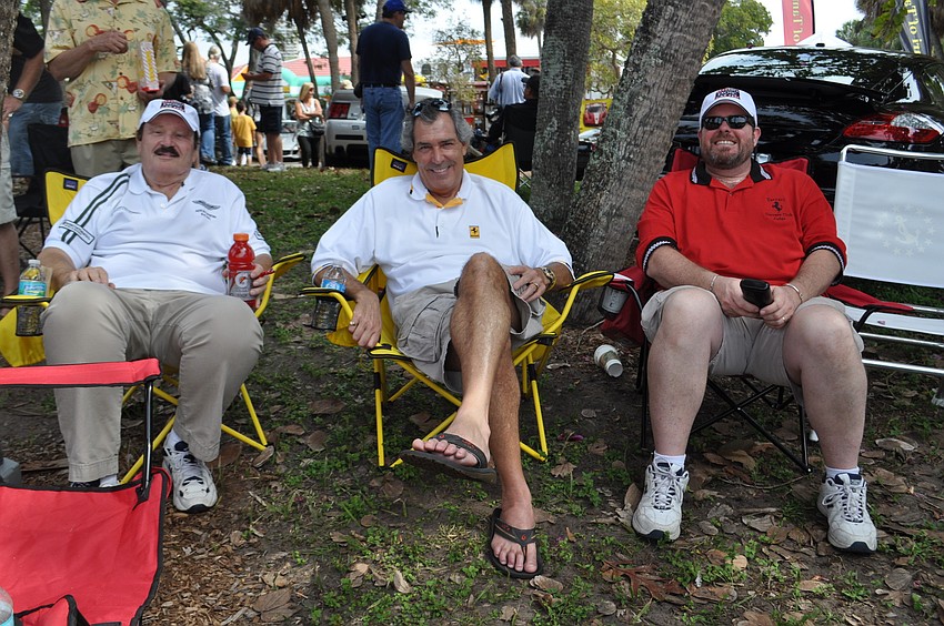 Tom Coundit, Doug Swartz and Lionel Guilbert