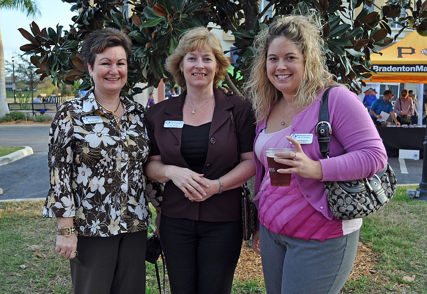 Michelle Nims, Toni Carroll and Christy Peguero of Keetonâ€™s Office & Art Supply plan to join the Lakewood Ranch Business Alliance very soon.