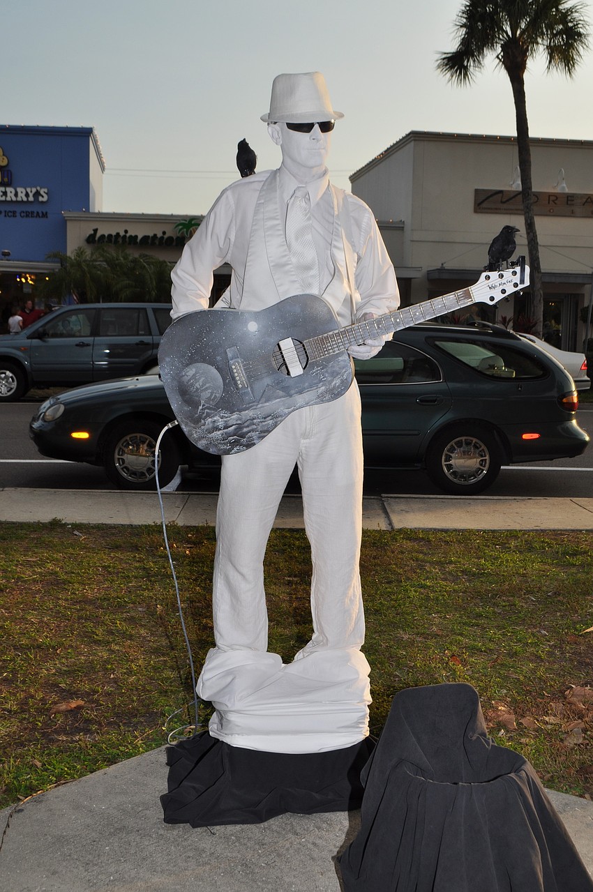 Ralph Longshore, the Man in White