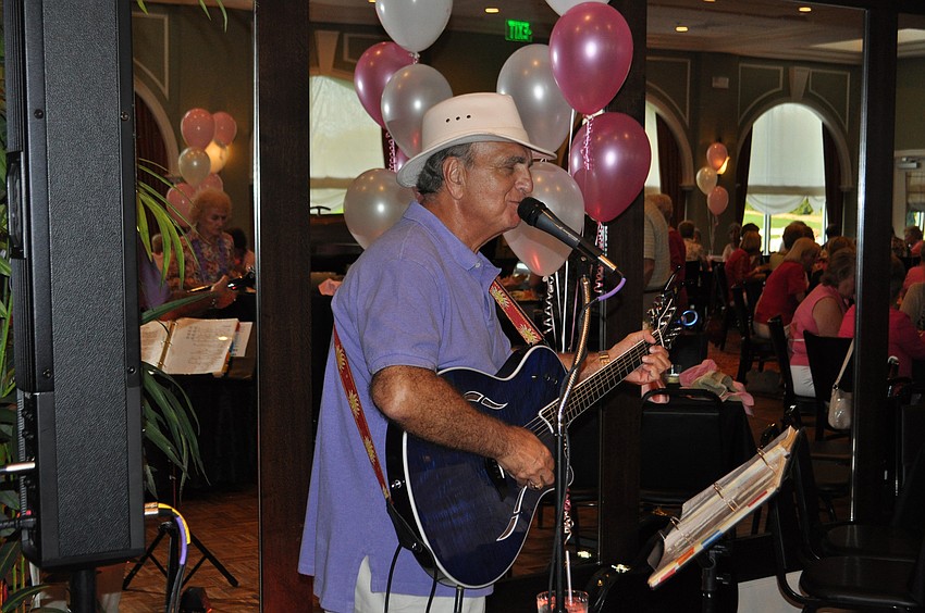 Sam Domicolo provided live music.