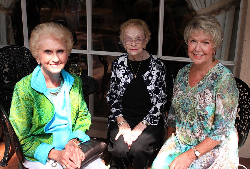 Fran Kiefer, Jean Huber and Donna Adams