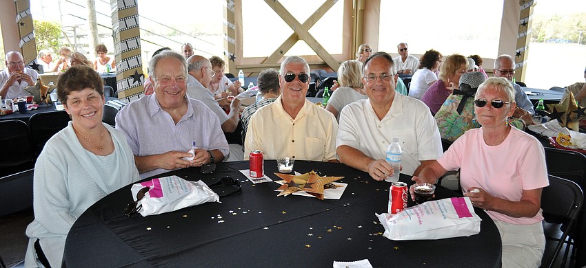 Ruth Klein, Irwin Davis, Robert Verge, Doug Ferry and Rita Verge all live in Country Club West.