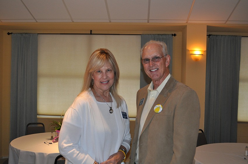 Catherine Luckner and Bob Waechter