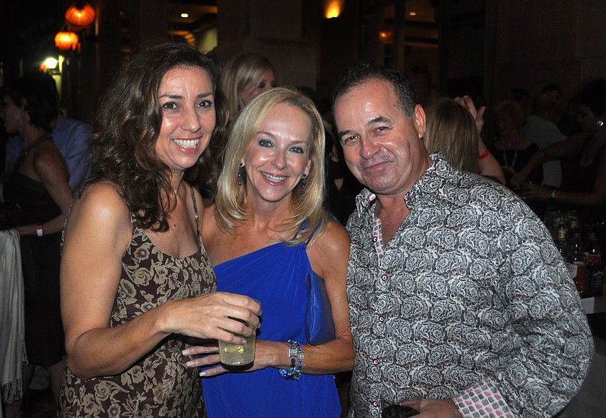 Cheryl Drechsler, Debbie Hamilton and Kevin Demers