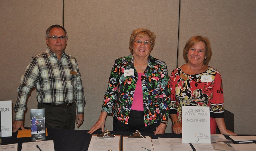 Bob Evans, Suzanne Freund and Carol Hyde