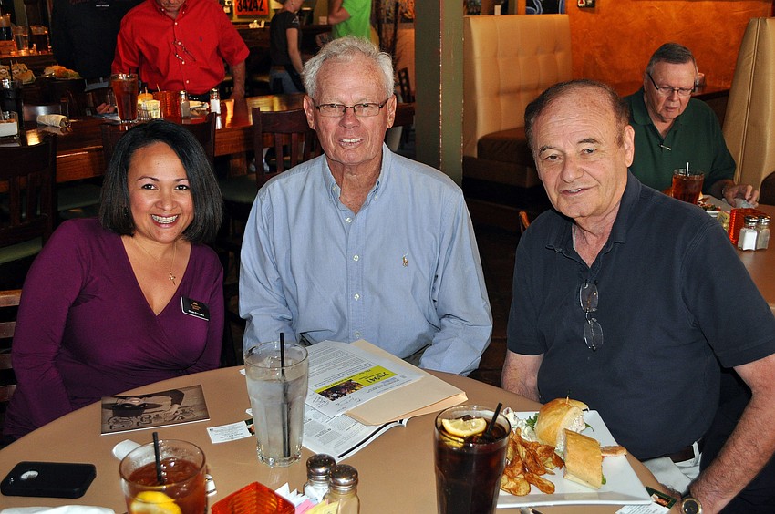Mary Fiumara, John Greer and Gray Clayman