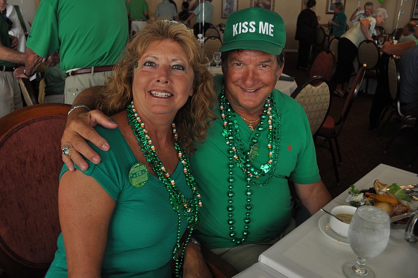 Kathleen and Jim Yohman dressed up for the occasion.