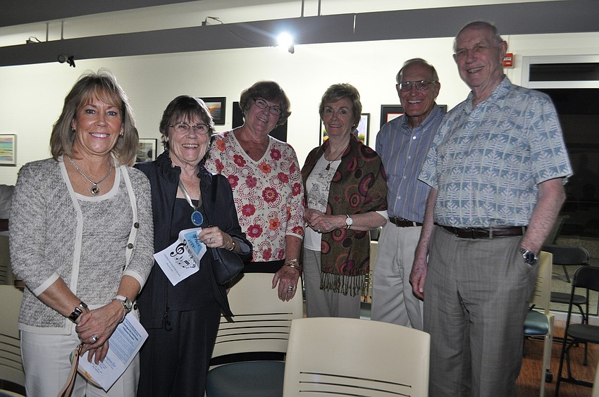 Claudia Myers, Marilyn Boles, Ginni Baker, Jackie Styles, Larry Baker and Geoff Styles