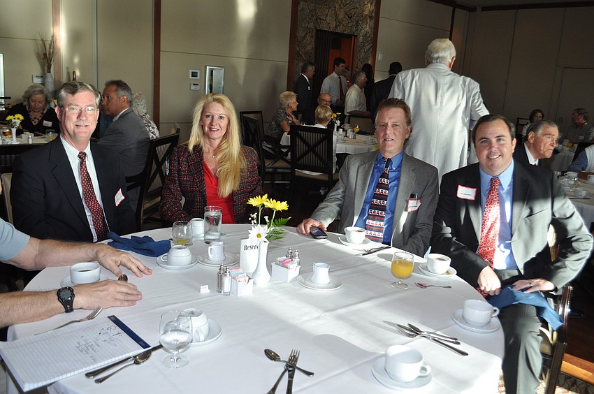 Susan Phillips, Steve Branham, Jim Whitman and Joe Gruters