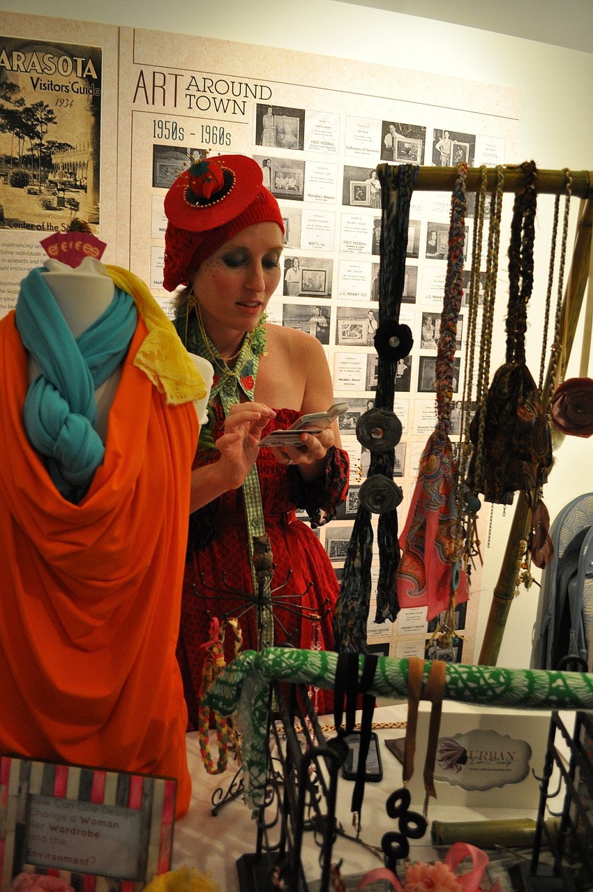 Jerah Coviello at work in the iconcept boutique